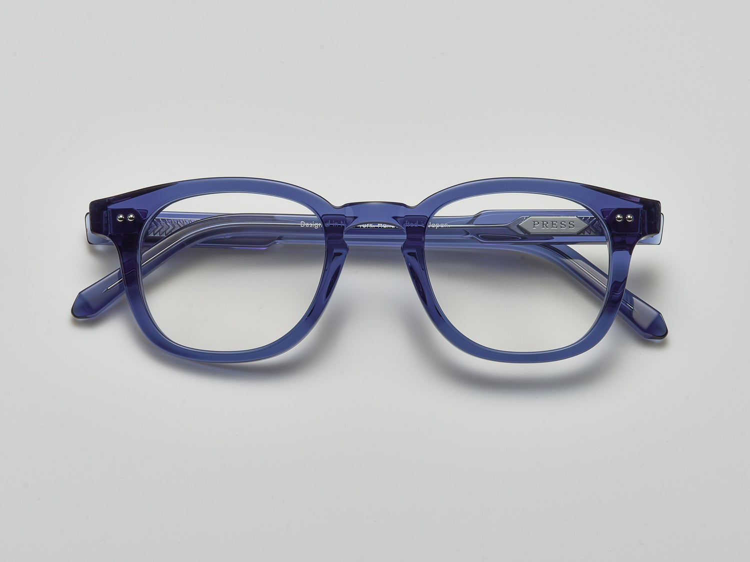 The Rebel Optical Blue Crystal / Silver - TI002 