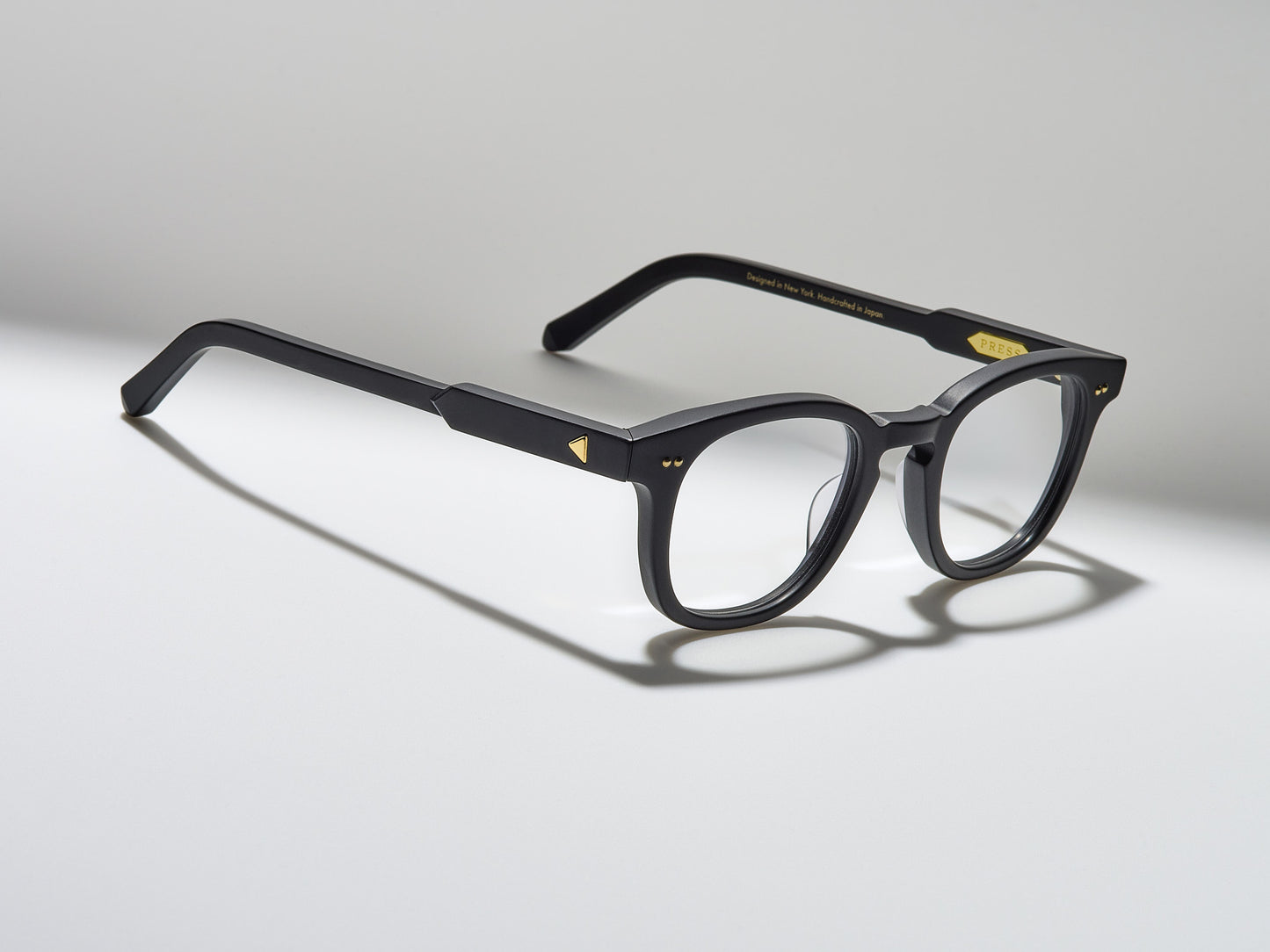 The Rebel Optical Matte Black / Gold - TI001 #color_matte-black-gold-ti001