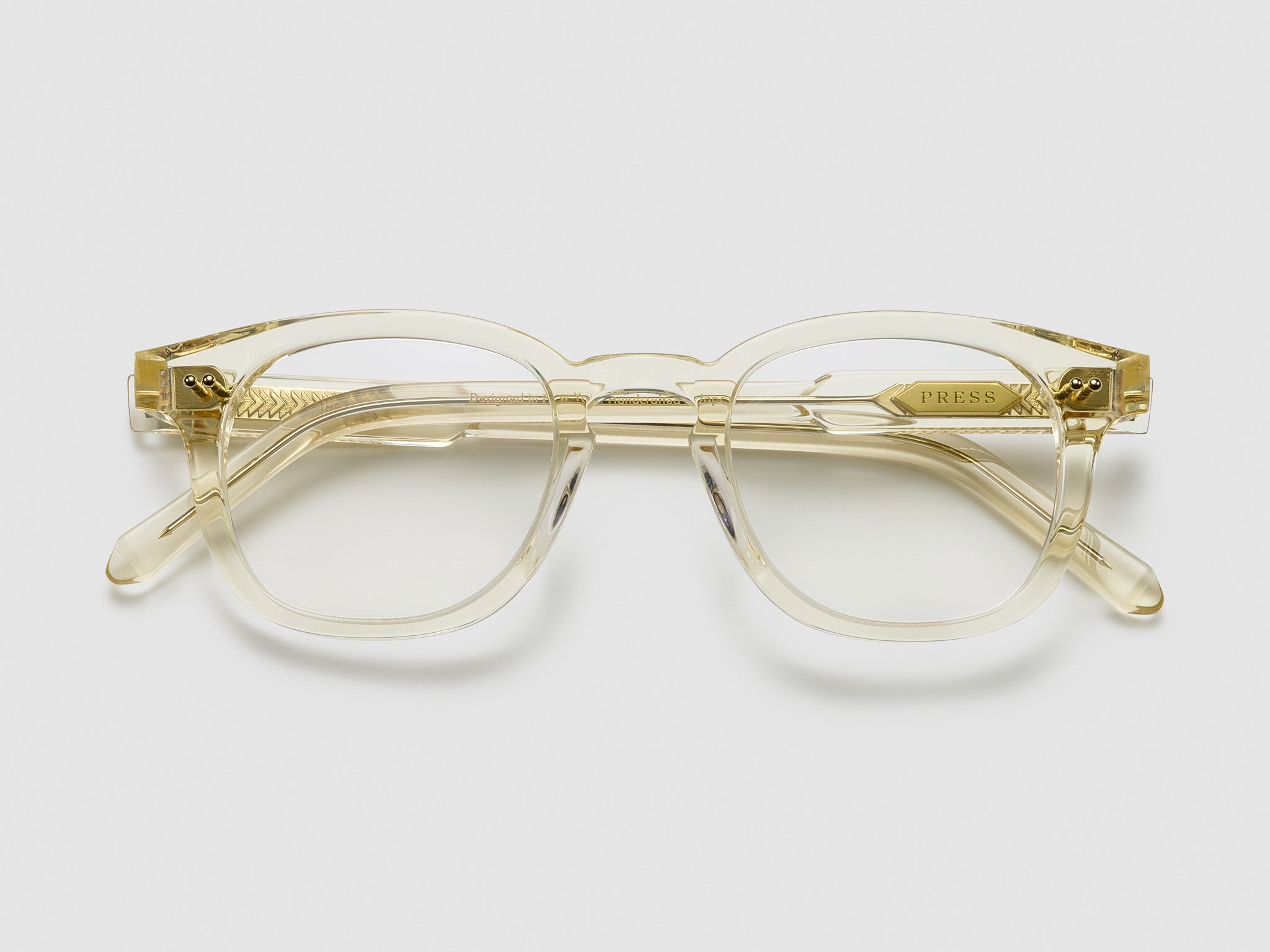The Rebel Optical Vintage Crystal / Gold - TI008 #color_vintage-crystal-gold-ti008