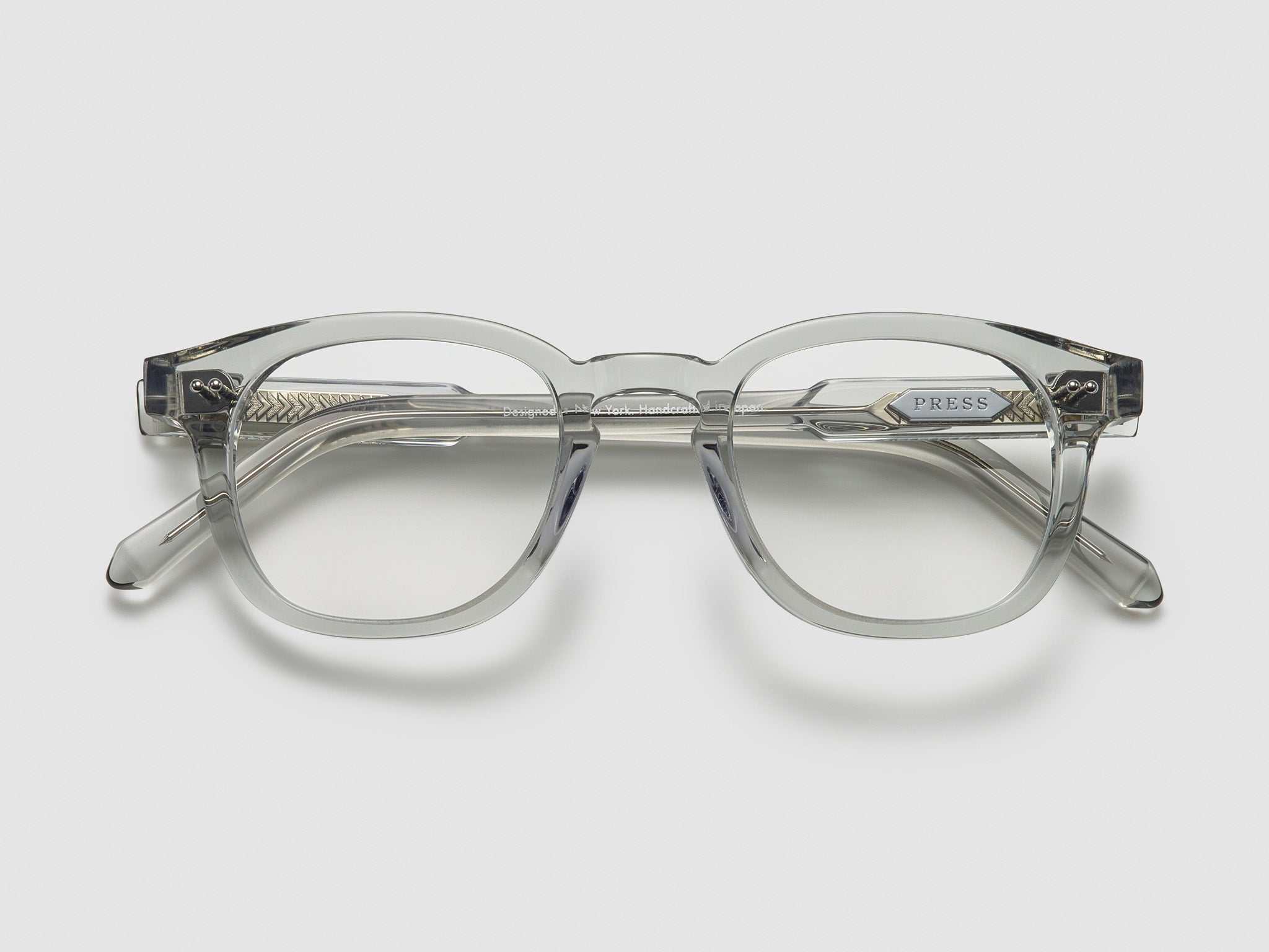 The Rebel Optical Smoke Crystal / Silver - TI009 #color_smoke-crystal-silver-ti009