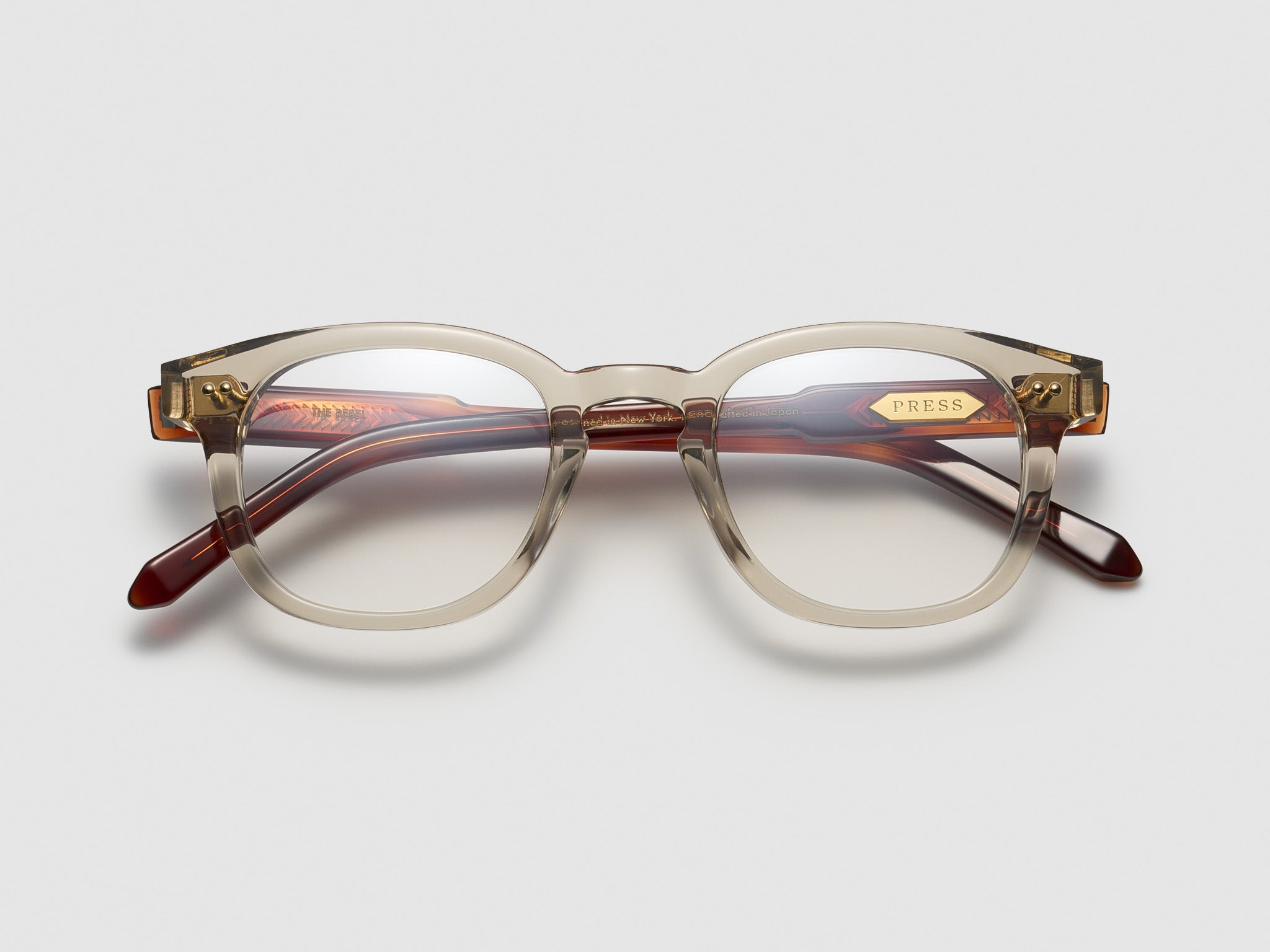 The Rebel Optical Champagne Demi / Gold - TI013 #color_champagne-demi-gold-ti013