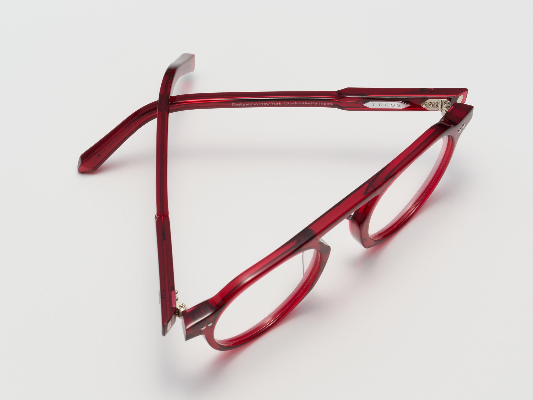 The Salesman Optical Red Crystal - TI016 #color_red-crystal-ti016