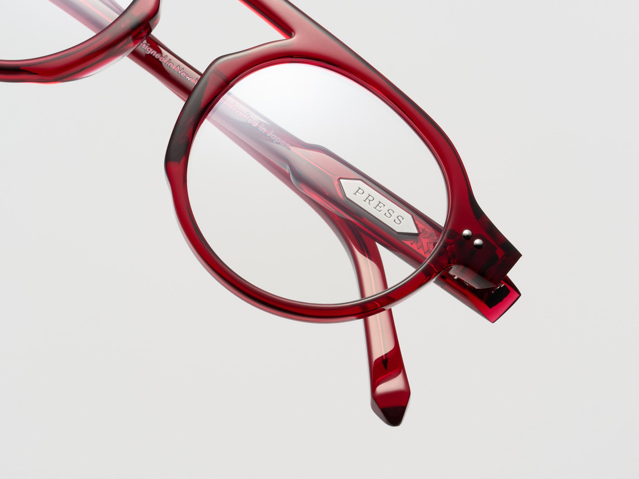 The Salesman Optical Red Crystal - TI016 #color_red-crystal-ti016
