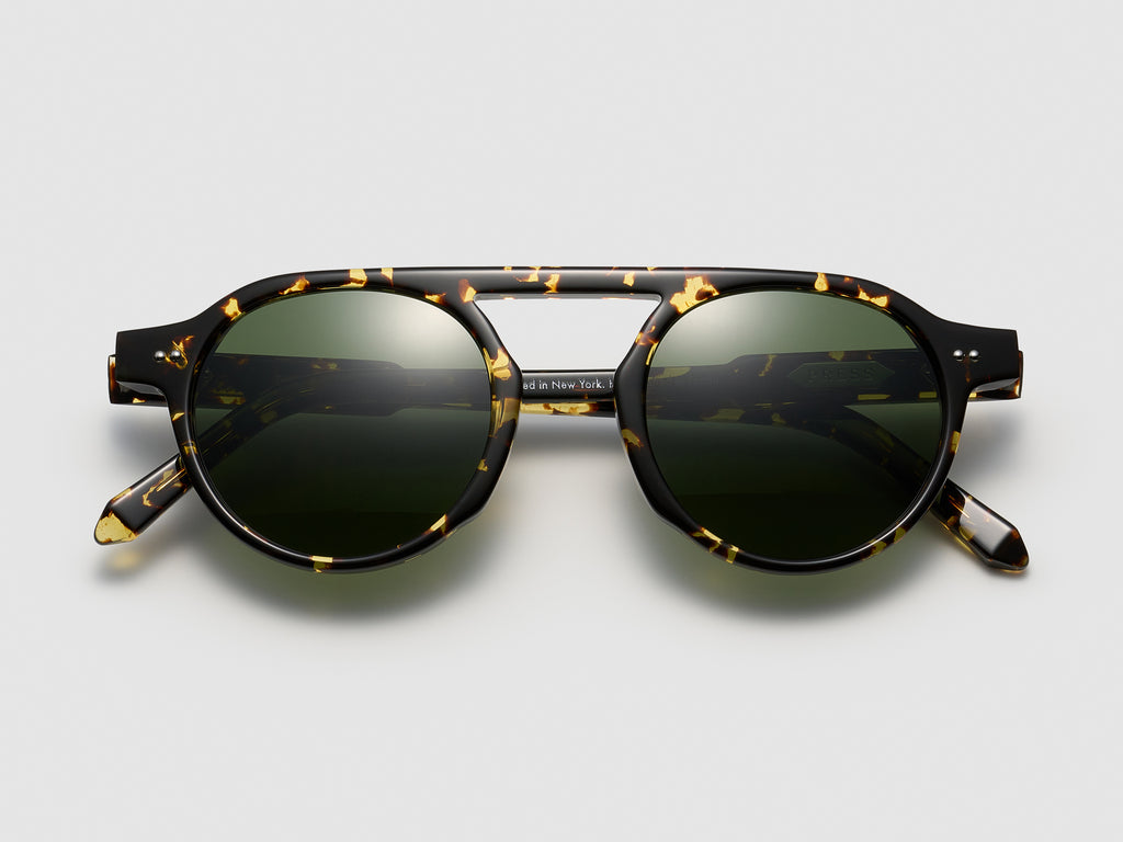 The Salesman Tokyo Tortoise / Silver - TI003 #color_tokyo-tortoise-silver-ti003