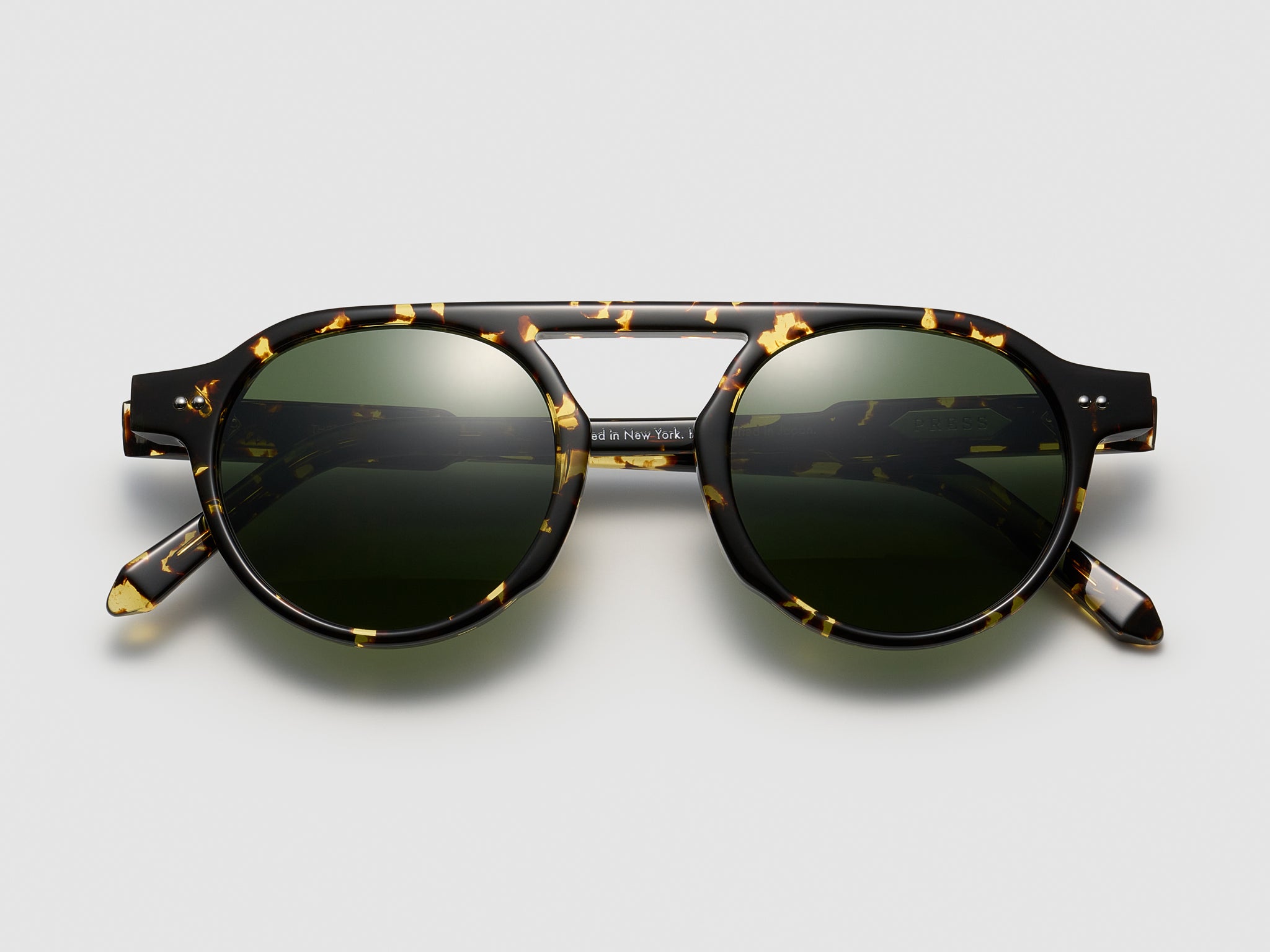 The Salesman Tokyo Tortoise / Silver - TI003 #color_tokyo-tortoise-silver-ti003