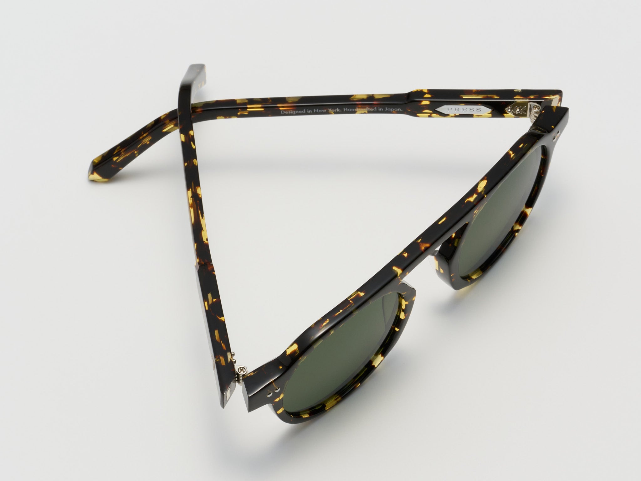 The Salesman Tokyo Tortoise / Silver - TI003 #color_tokyo-tortoise-silver-ti003