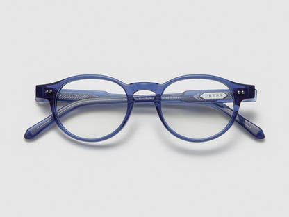 The Song Optical Blue Crystal / Silver - TI002 #color_blue-crystal-silver-ti002