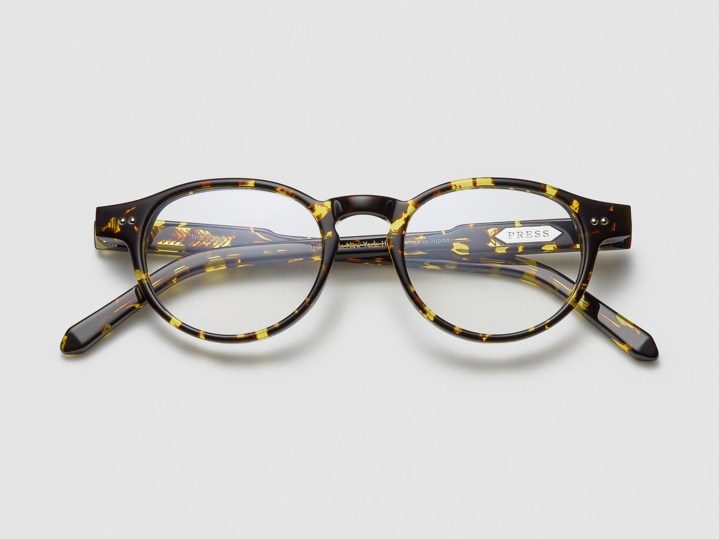 The Song Optical Tokyo Tortoise / Silver - TI003 #color_tokyo-tortoise-silver-ti003