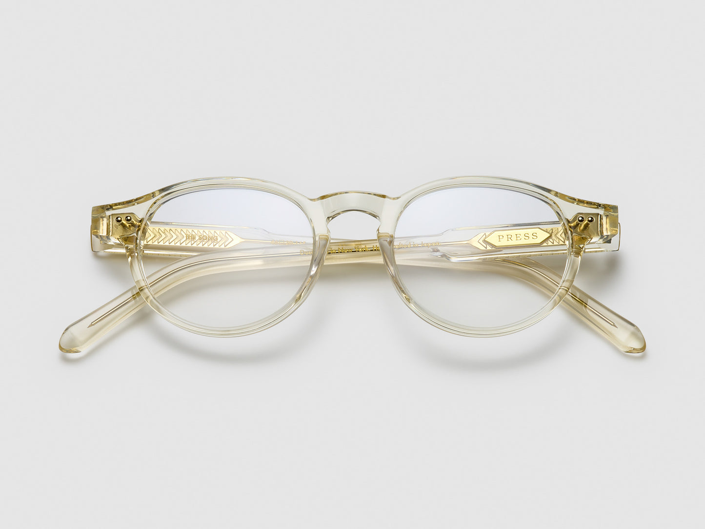 The Song Optical Vintage Crystal / Gold - TI008 #color_vintage-crystal-gold-ti008