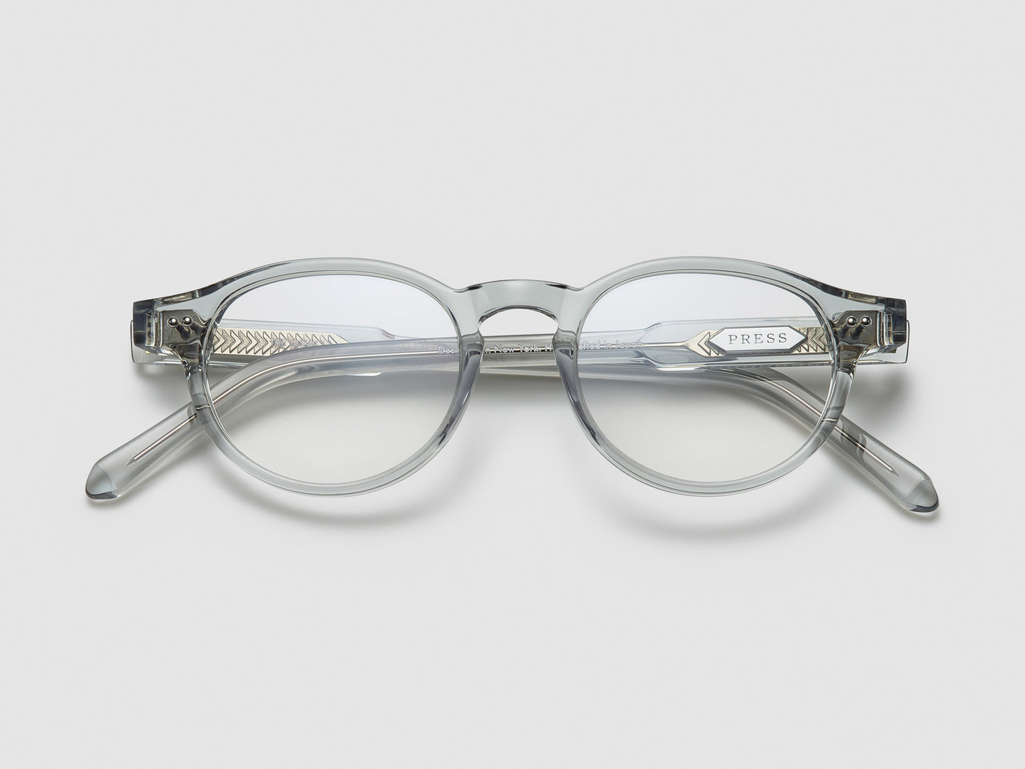 The Song Optical Smoke Crystal / Silver - TI009 #color_smoke-crystal-silver-ti009