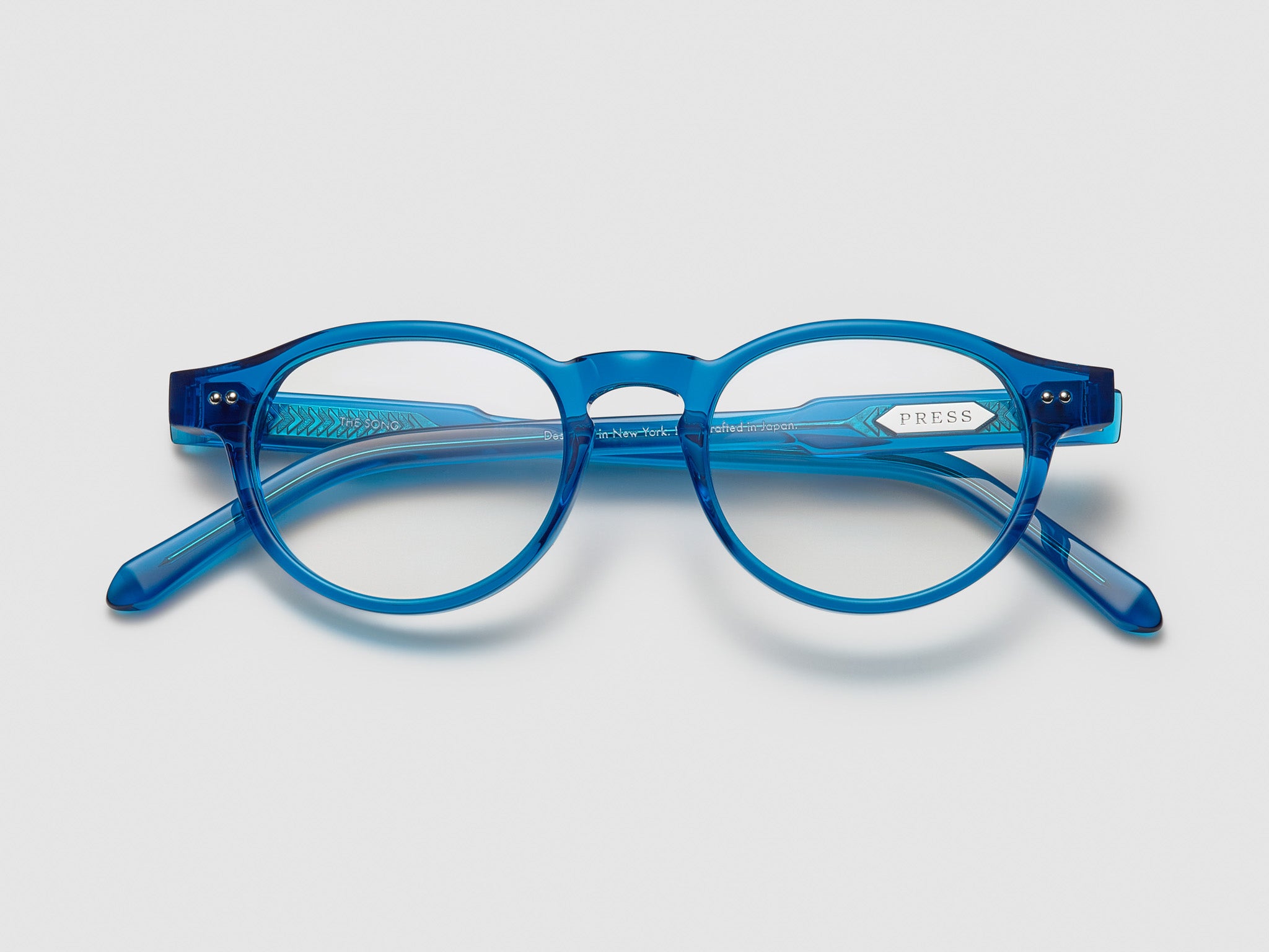 The Song Optical Teal / Silver - TI011 #color_teal-silver-ti011