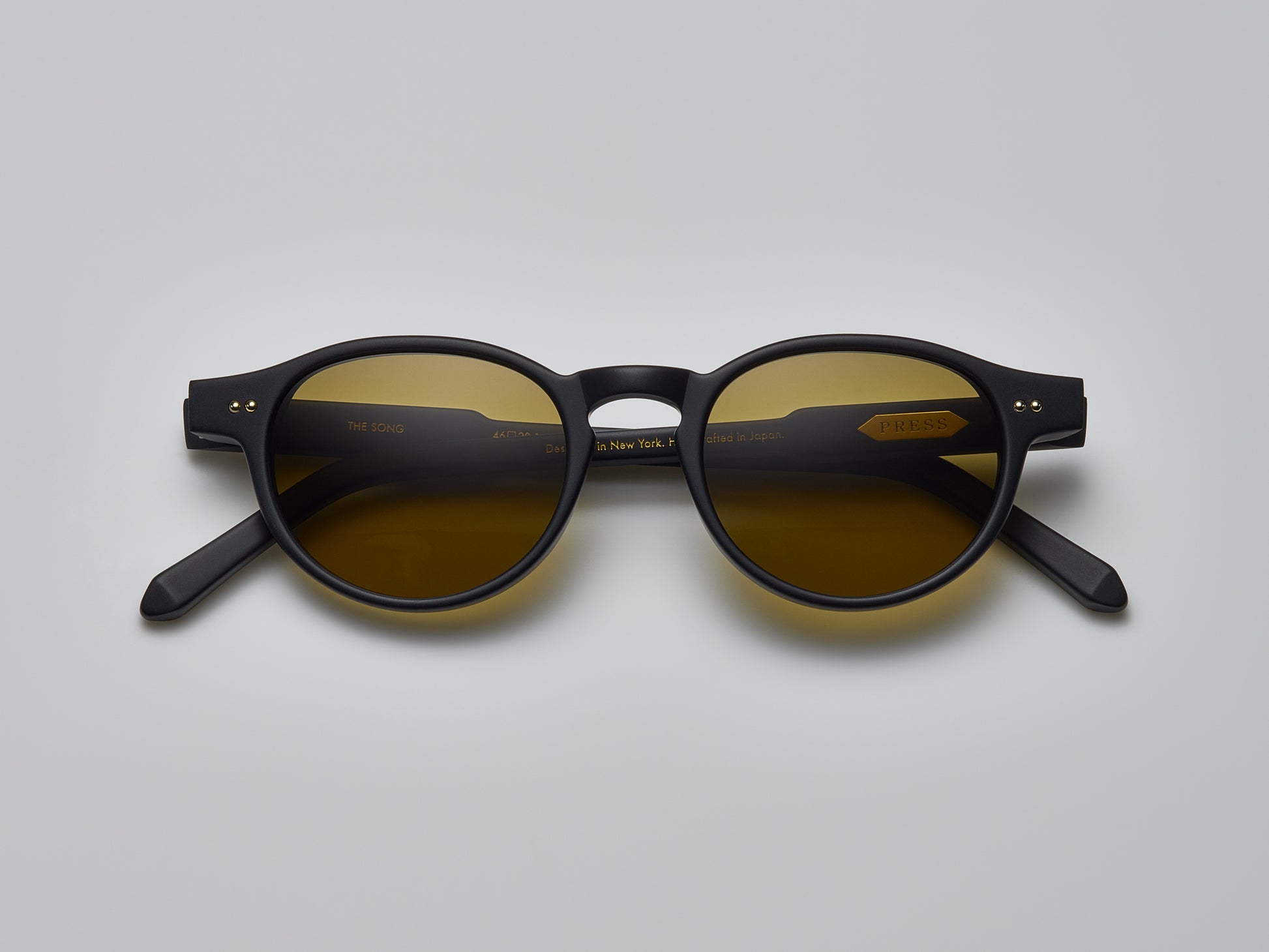 The Song Matte Black / Gold - TI001 #color_matte-black-gold-ti001