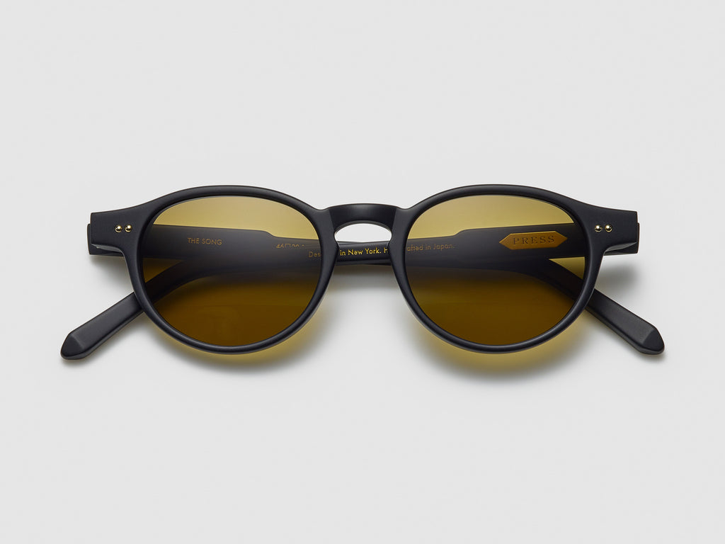 The Song Matte Black / Gold - TI001 #color_matte-black-gold-ti001