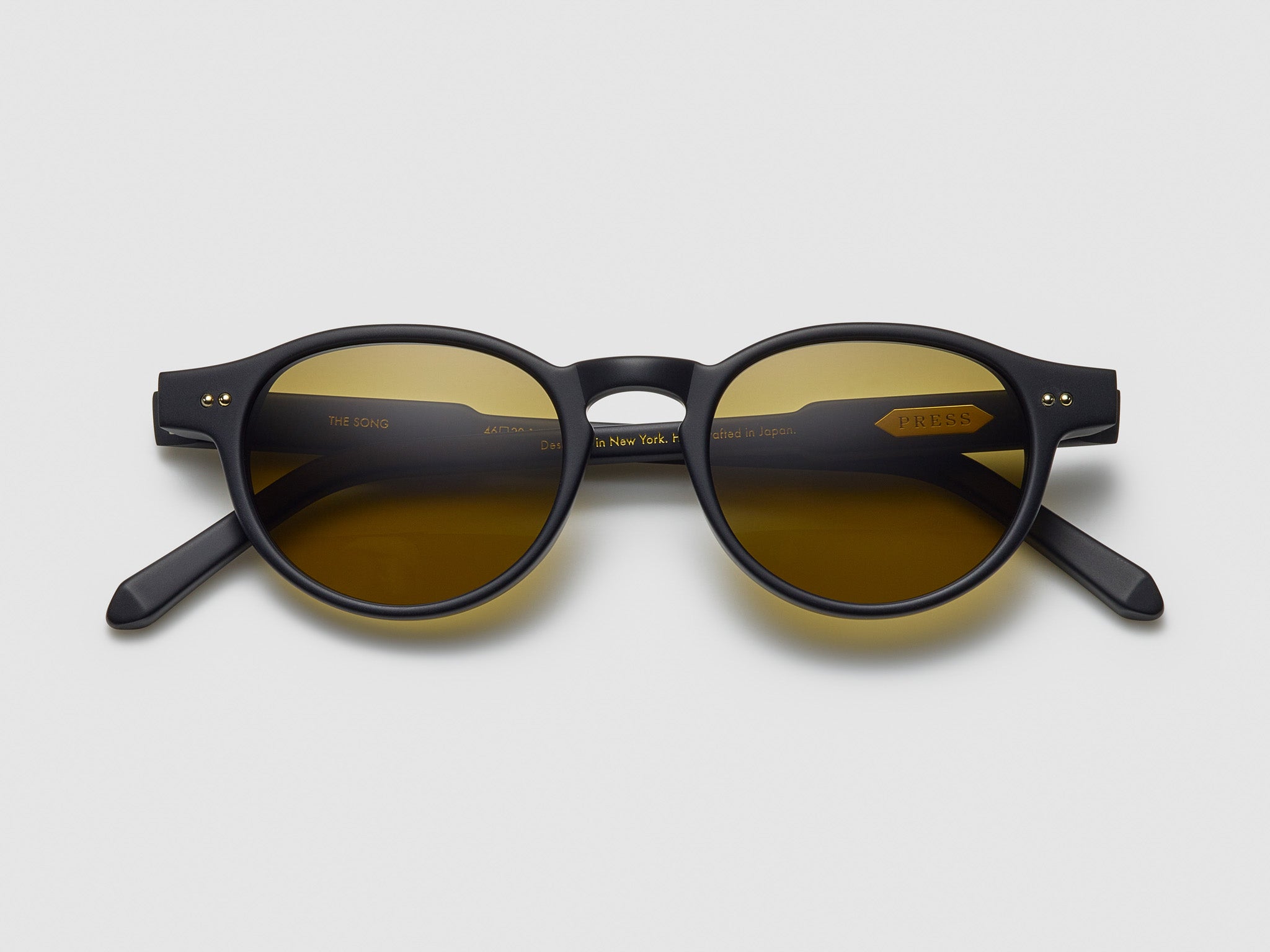 The Song Matte Black / Gold - TI001 #color_matte-black-gold-ti001