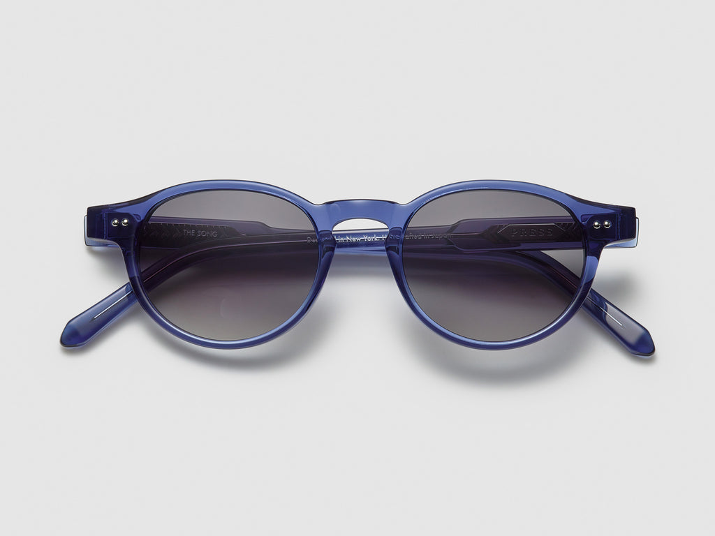 The Song Blue Crystal / Silver - TI002 #color_blue-crystal-silver-ti002