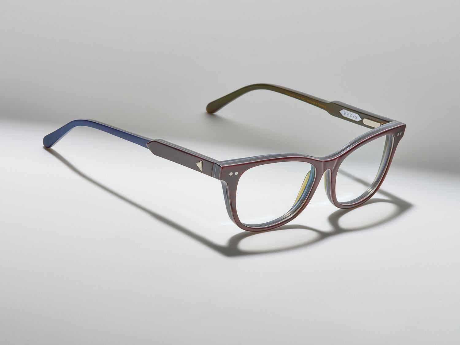 The Swan Horn Optical Burgundy 