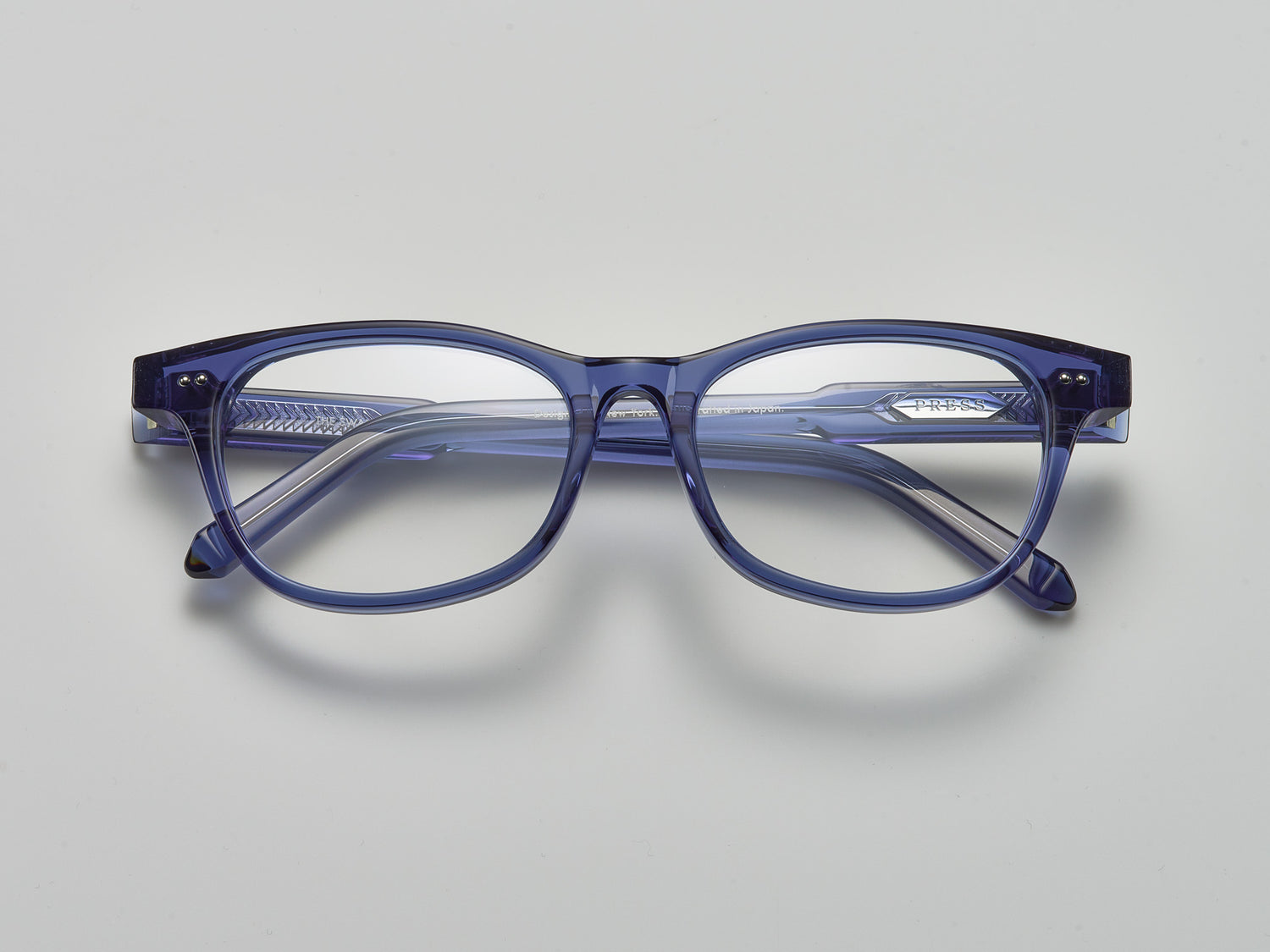 The Swan Optical Blue Crystal / Silver - TI002 