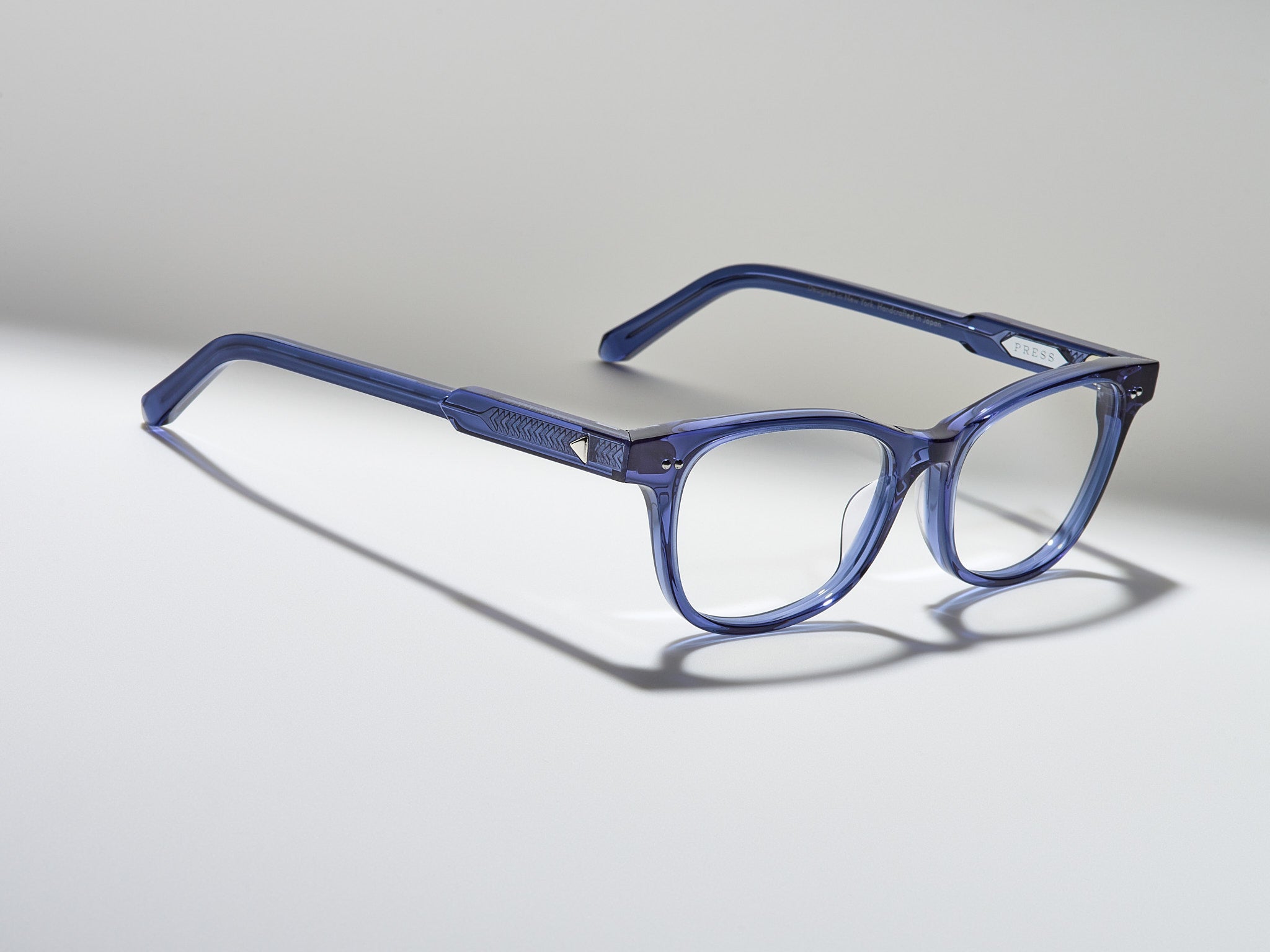 The Swan Optical Blue Crystal / Silver - TI002 #color_blue-crystal-silver-ti002