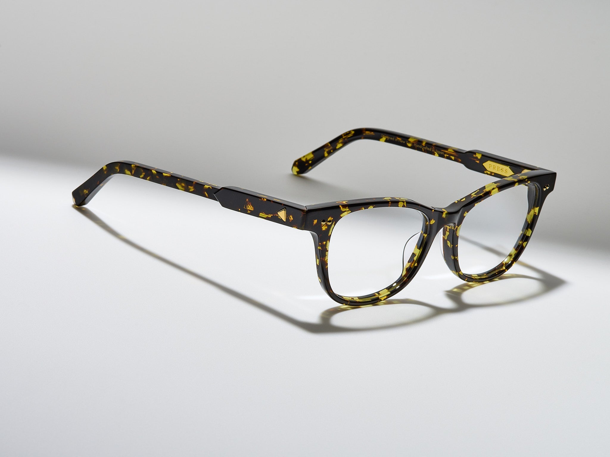 The Swan Optical Tokyo Tortoise / Gold - TI004 #color_tokyo-tortoise-gold-ti004