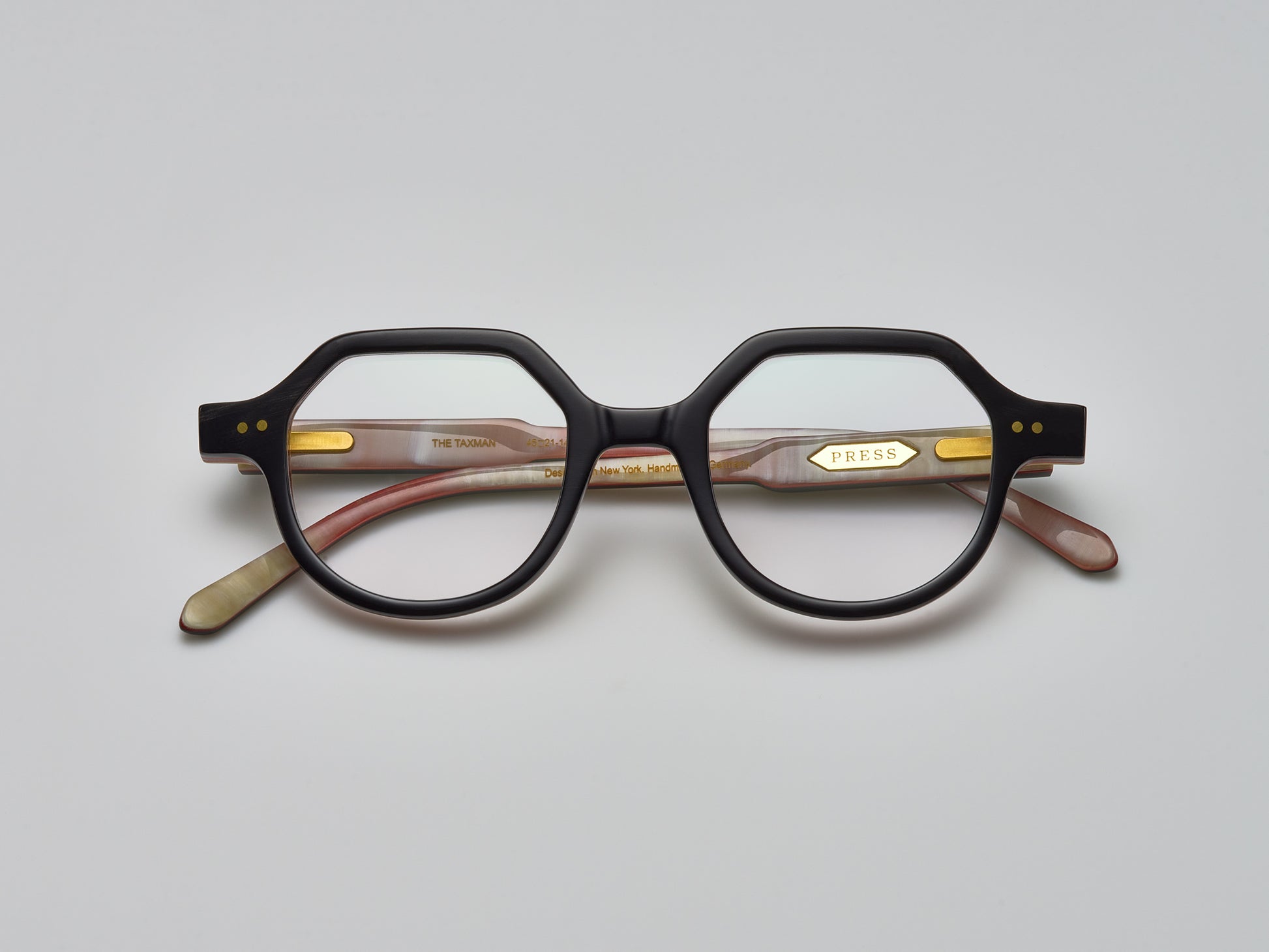 The Taxman Horn Optical Black #color_black