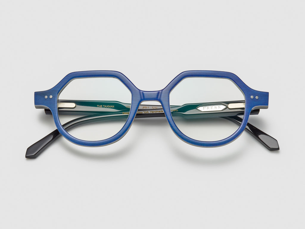 The Taxman Horn Optical Blue - JP005 #color_blue-jp005