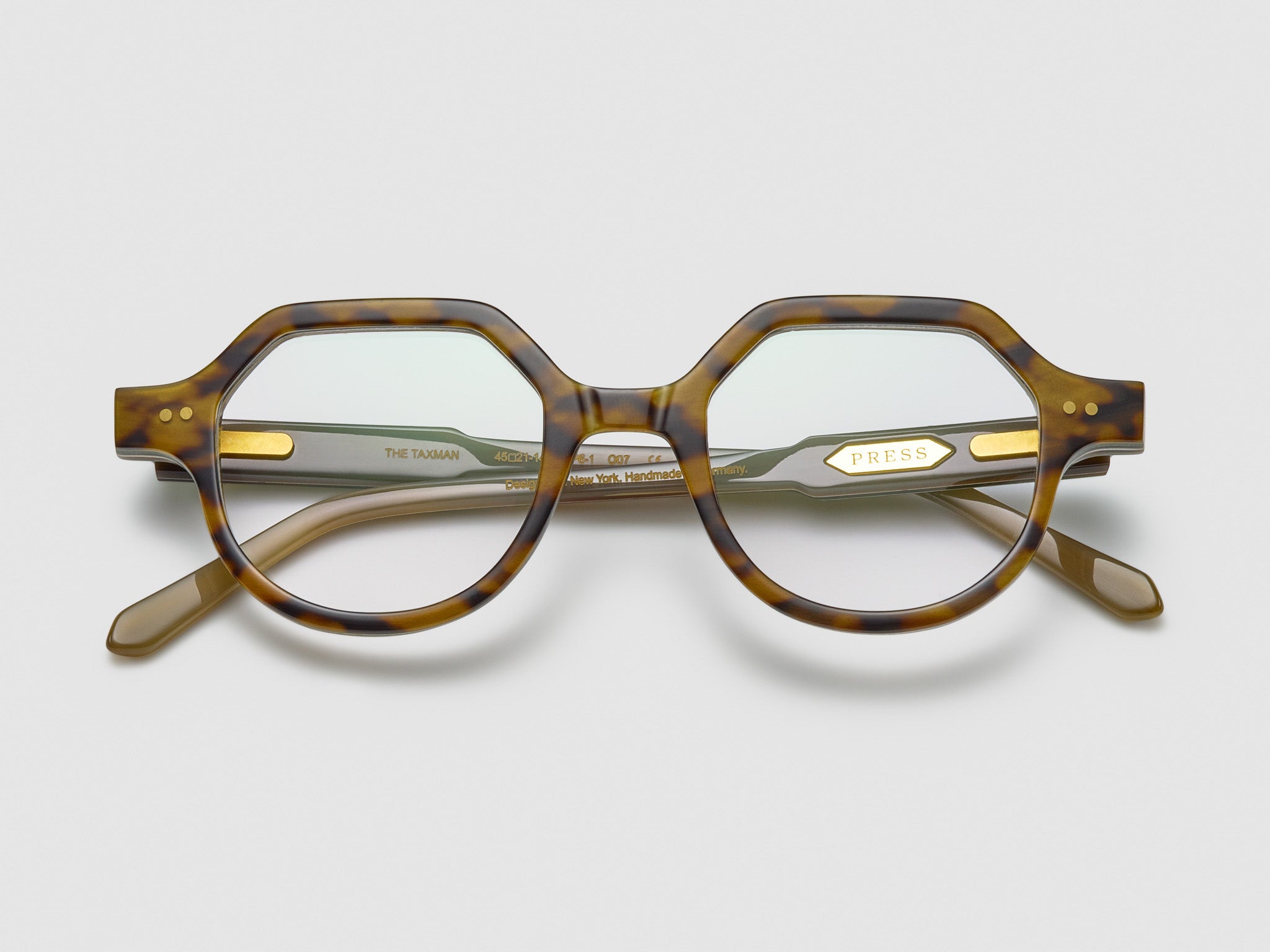 The Taxman Horn Optical Tortoise - JP006 #color_tortoise-jp006