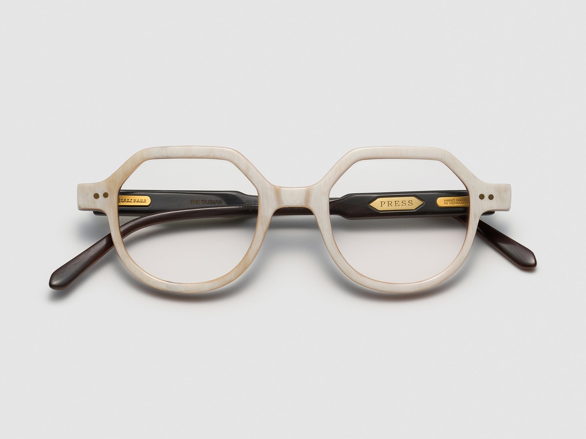 The Taxman Horn Optical White - JP009 #color_white-jp009