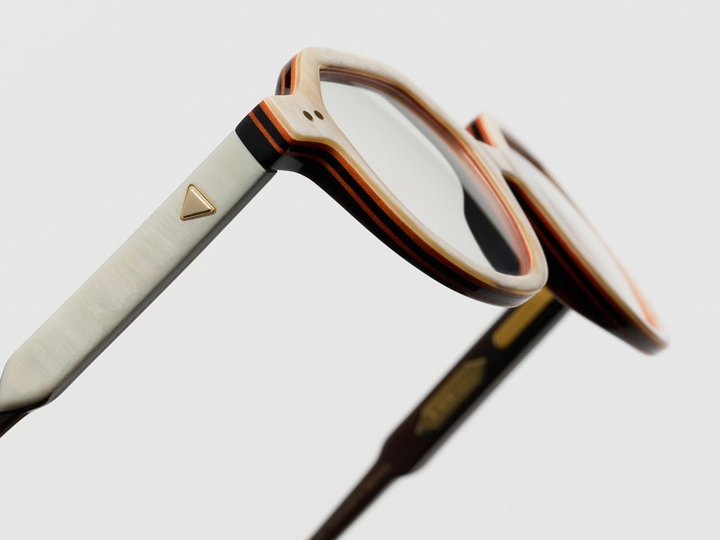 The Taxman Horn Optical White - JP009 #color_white-jp009