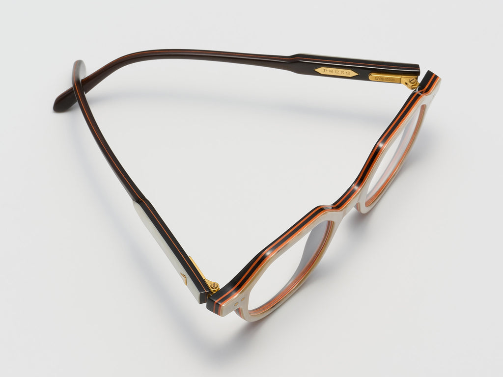 The Taxman Horn Optical White - JP009 #color_white-jp009