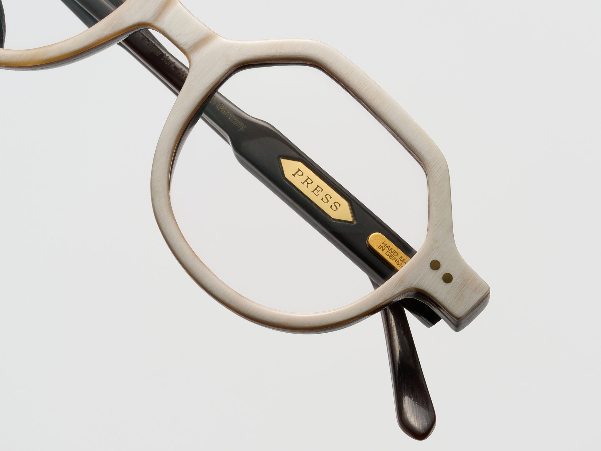 The Taxman Horn Optical White - JP009 #color_white-jp009