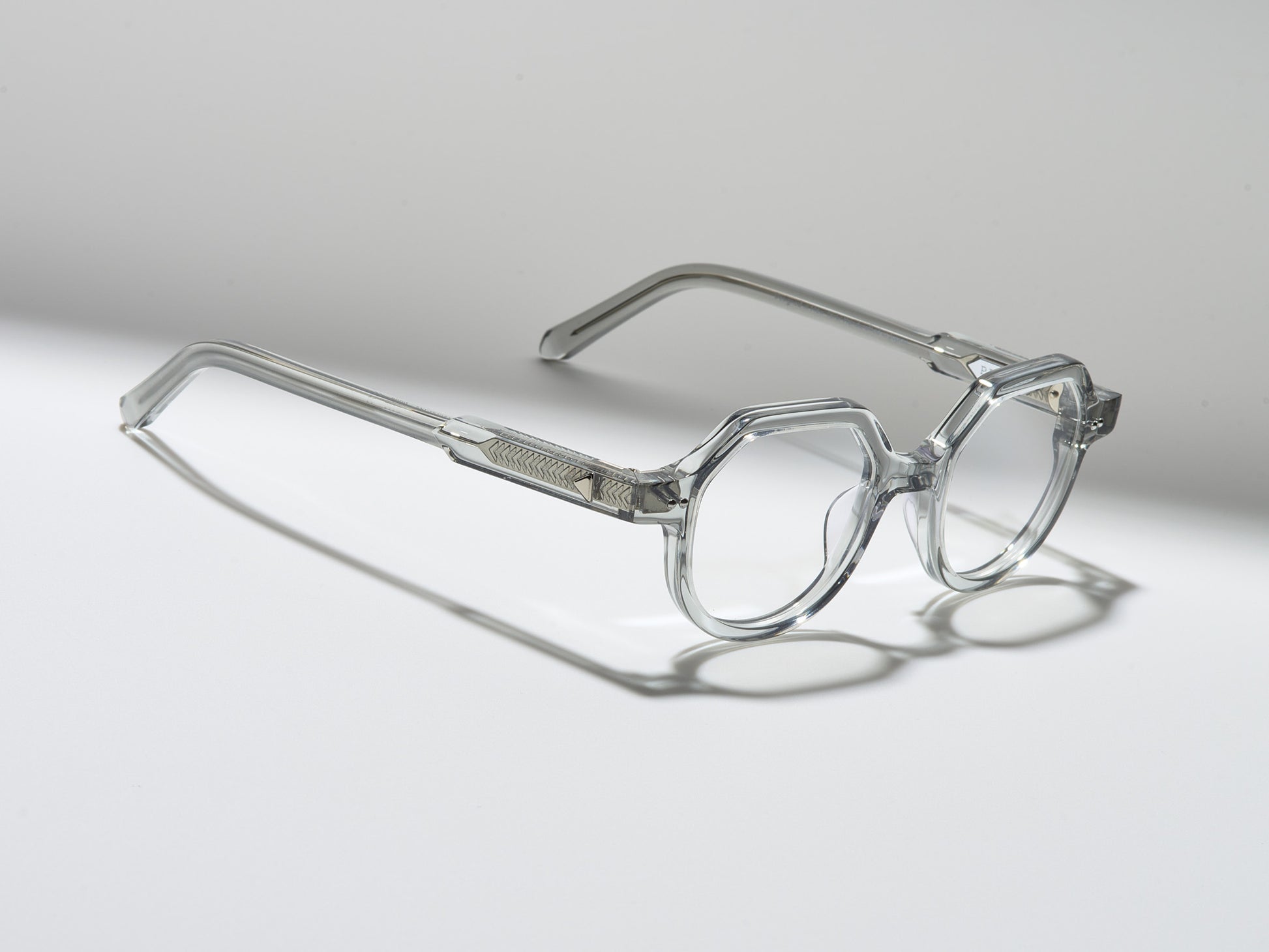 The Taxman Optical Smoke Crystal / Silver - TI009 #color_smoke-crystal-silver-ti009
