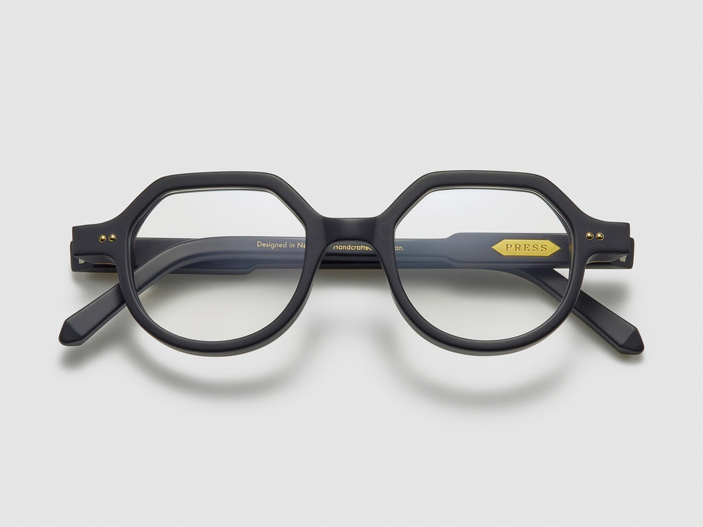 The Taxman Optical Matte Black / Gold - TI001 #color_matte-black-gold-ti001