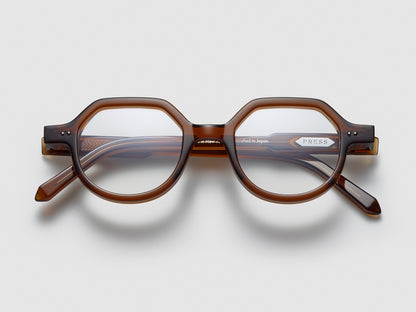 The Taxman Optical Cognac / Silver - TI005 #color_cognac-silver-ti005