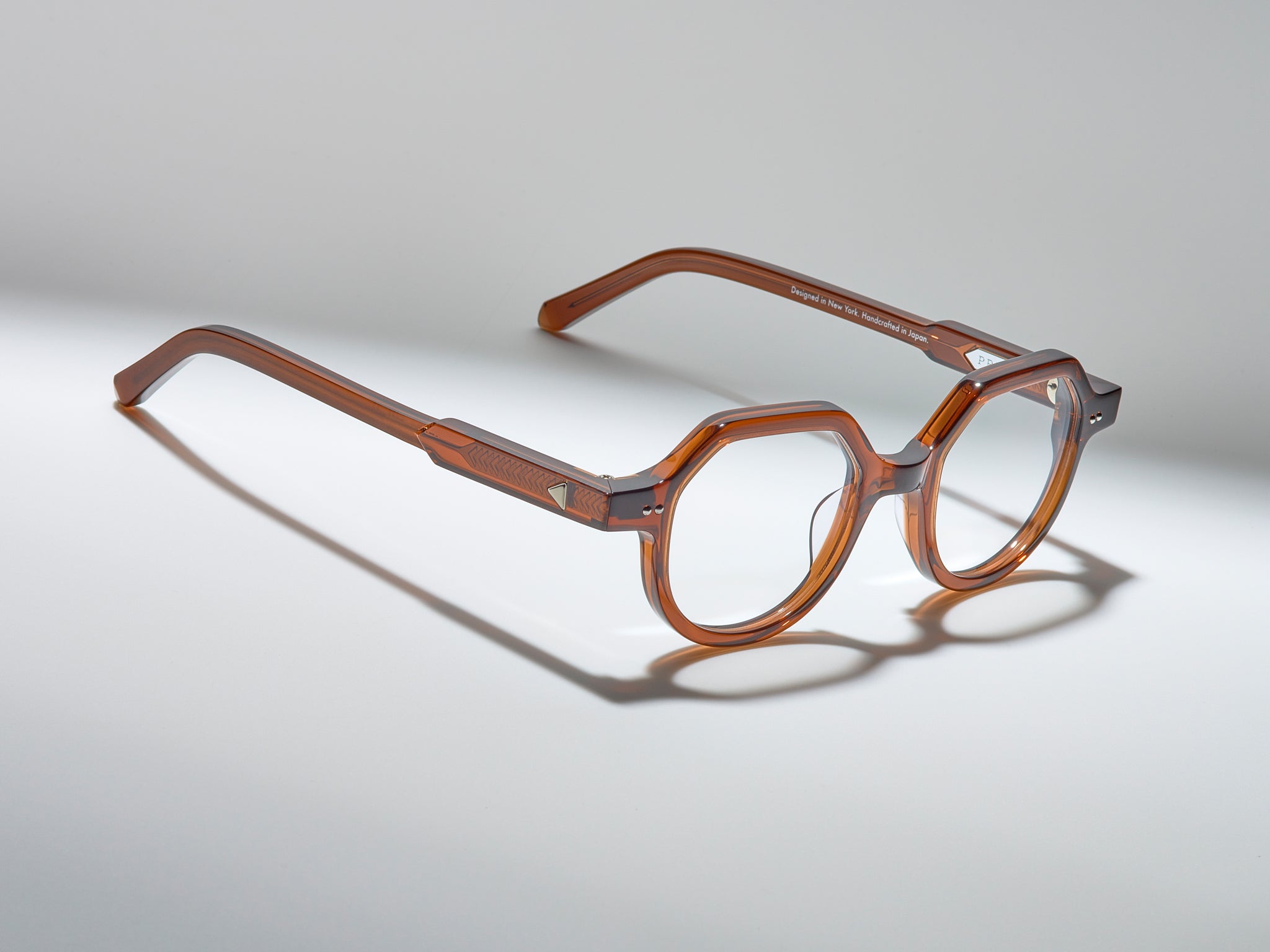 The Taxman Optical Cognac / Silver - TI005 #color_cognac-silver-ti005