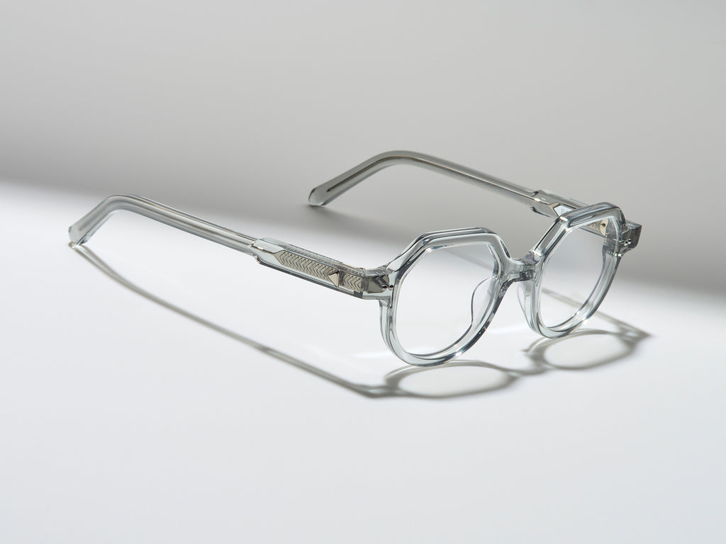 The Taxman Optical Smoke Crystal / Silver - TI009 #color_smoke-crystal-silver-ti009