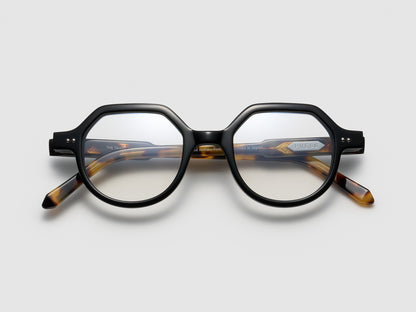 The Taxman Optical Black Tortoise / Silver - TI015 #color_black-tortoise-silver-ti015