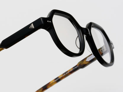 The Taxman Optical Black Tortoise / Silver - TI015 #color_black-tortoise-silver-ti015