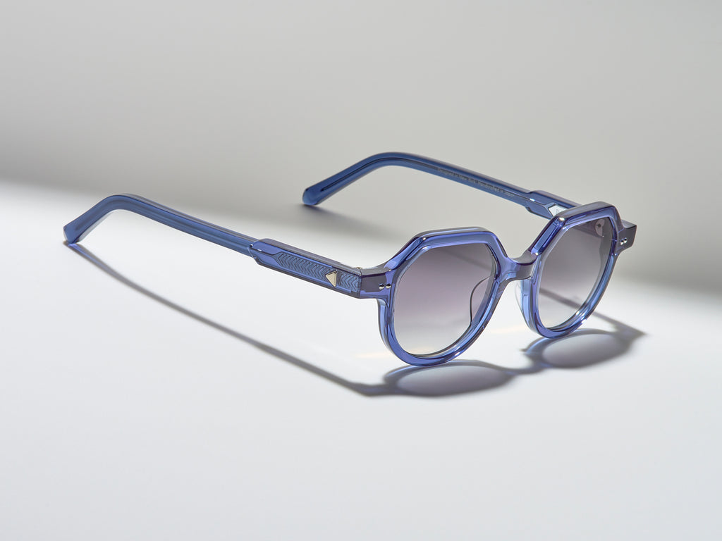 The Taxman Blue Crystal / Silver - TI002 #color_blue-crystal-silver-ti002