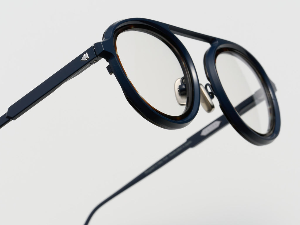 Trane Optical Blue Noir - CA004 #color_blue-noir-ca004