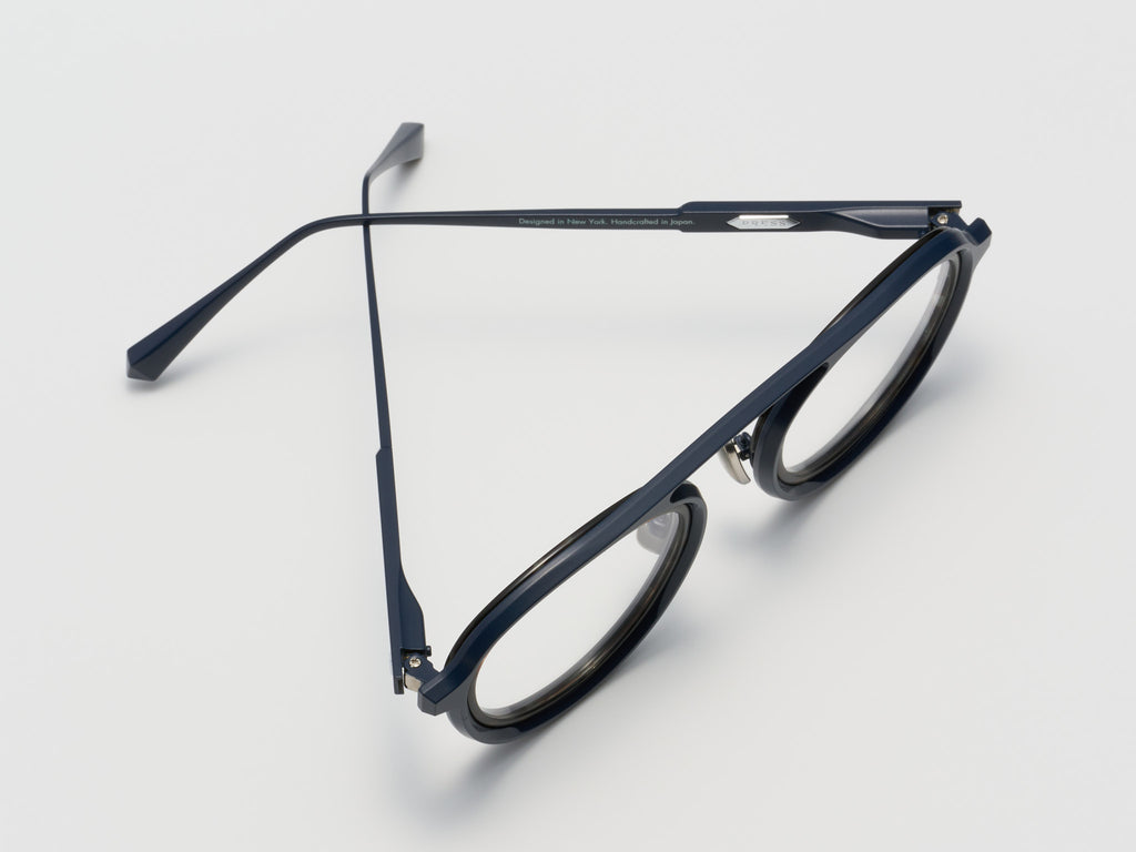 Trane Optical Blue Noir - CA004 #color_blue-noir-ca004
