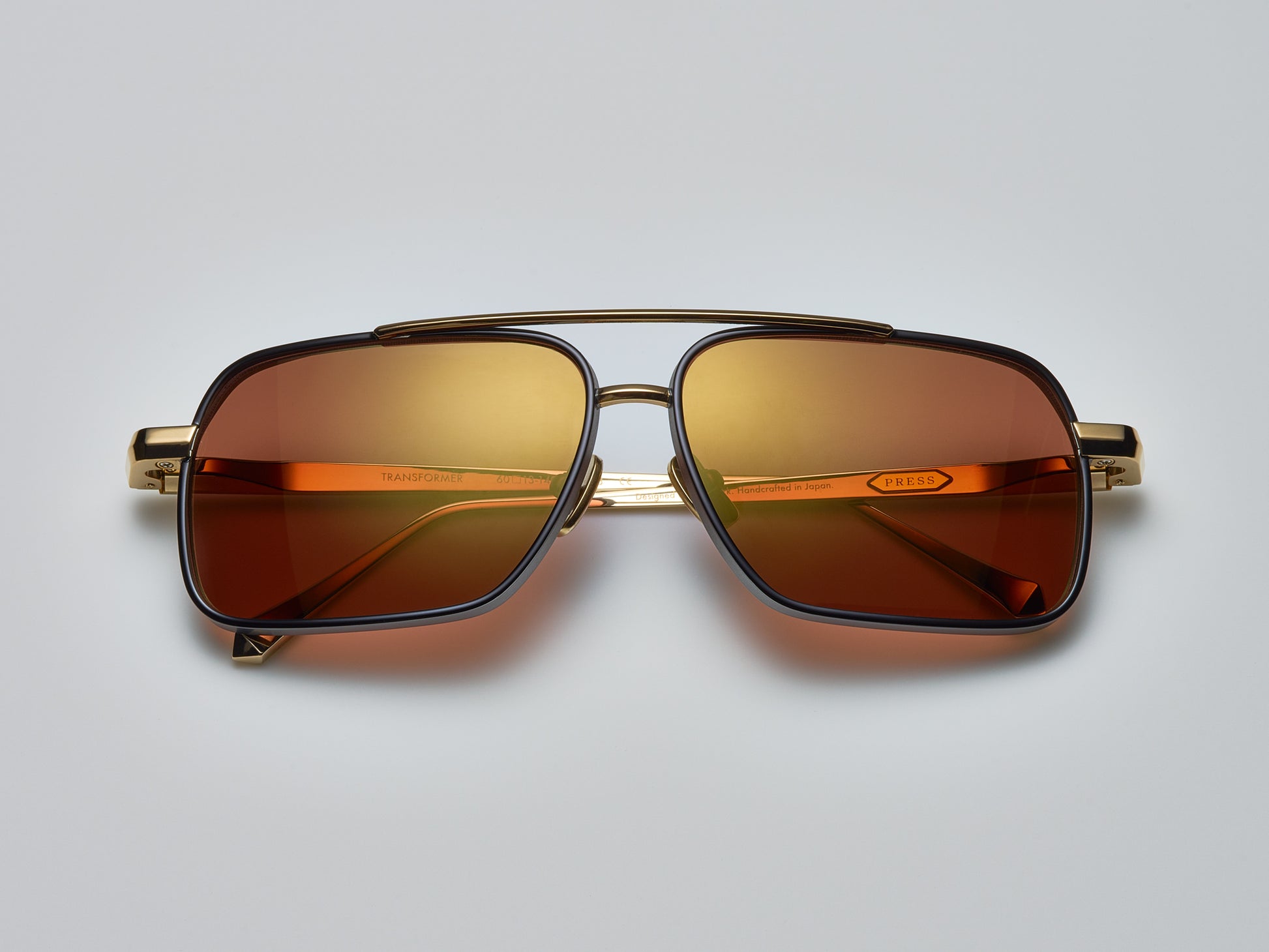 Transformer Shiny Black / Shiny Gold / Matte Ruthenium - DR003 #color_shiny-black-shiny-gold-matte-ruthenium-dr003