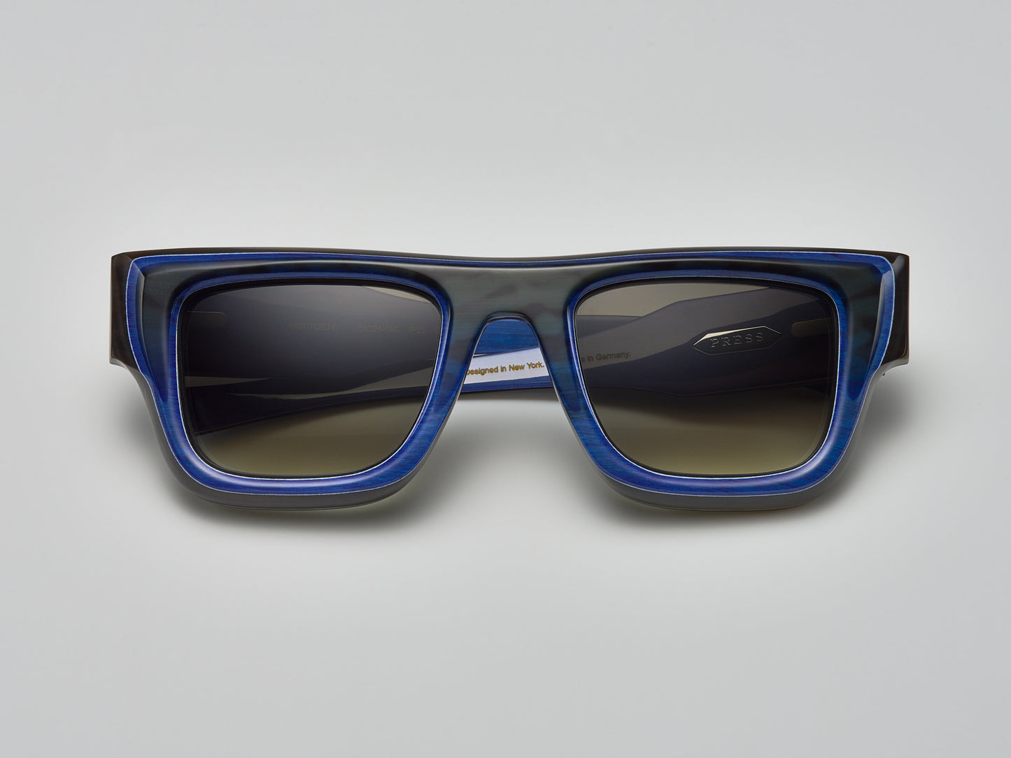Untitled Horn Tortoise Blue Fade #color_tortoise-blue-fade