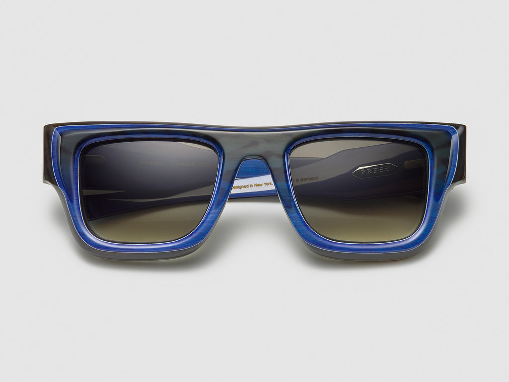 Untitled Horn Tortoise Blue Fade - JP023 #color_tortoise-blue-fade-jp023