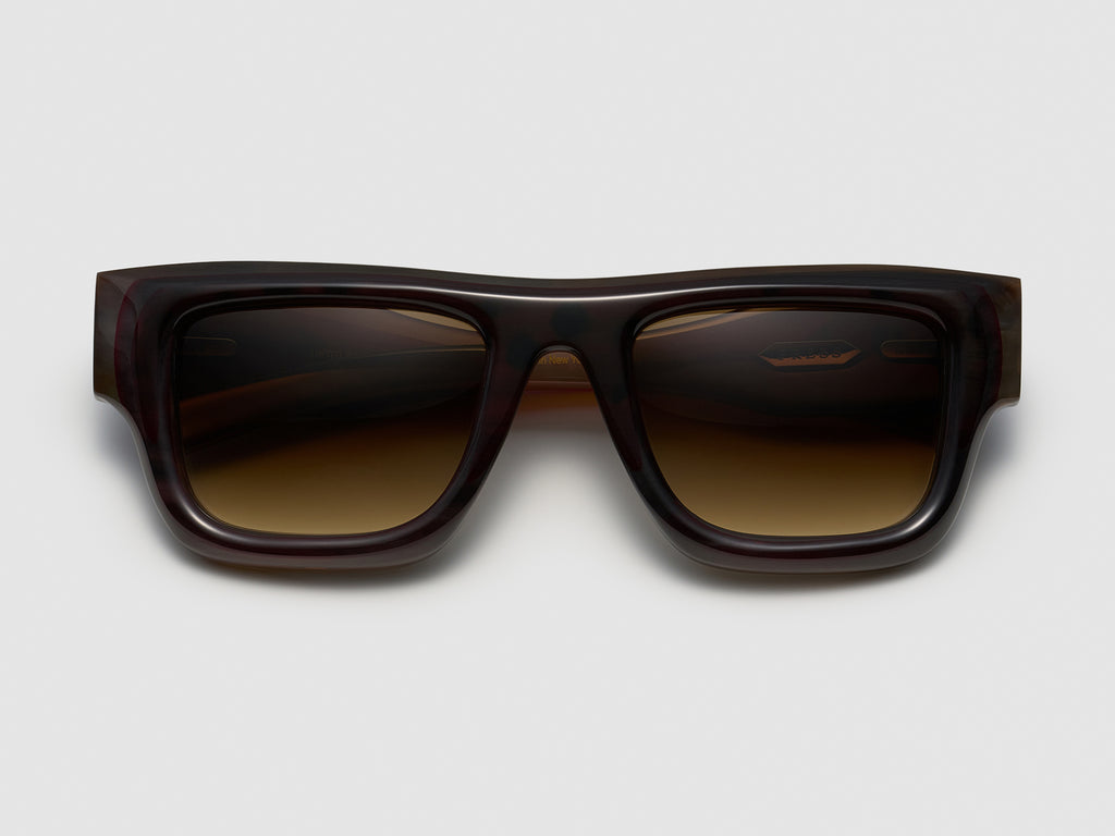 Untitled Horn Burgundy Tortoise - JP032 #color_burgundy-tortoise-jp032