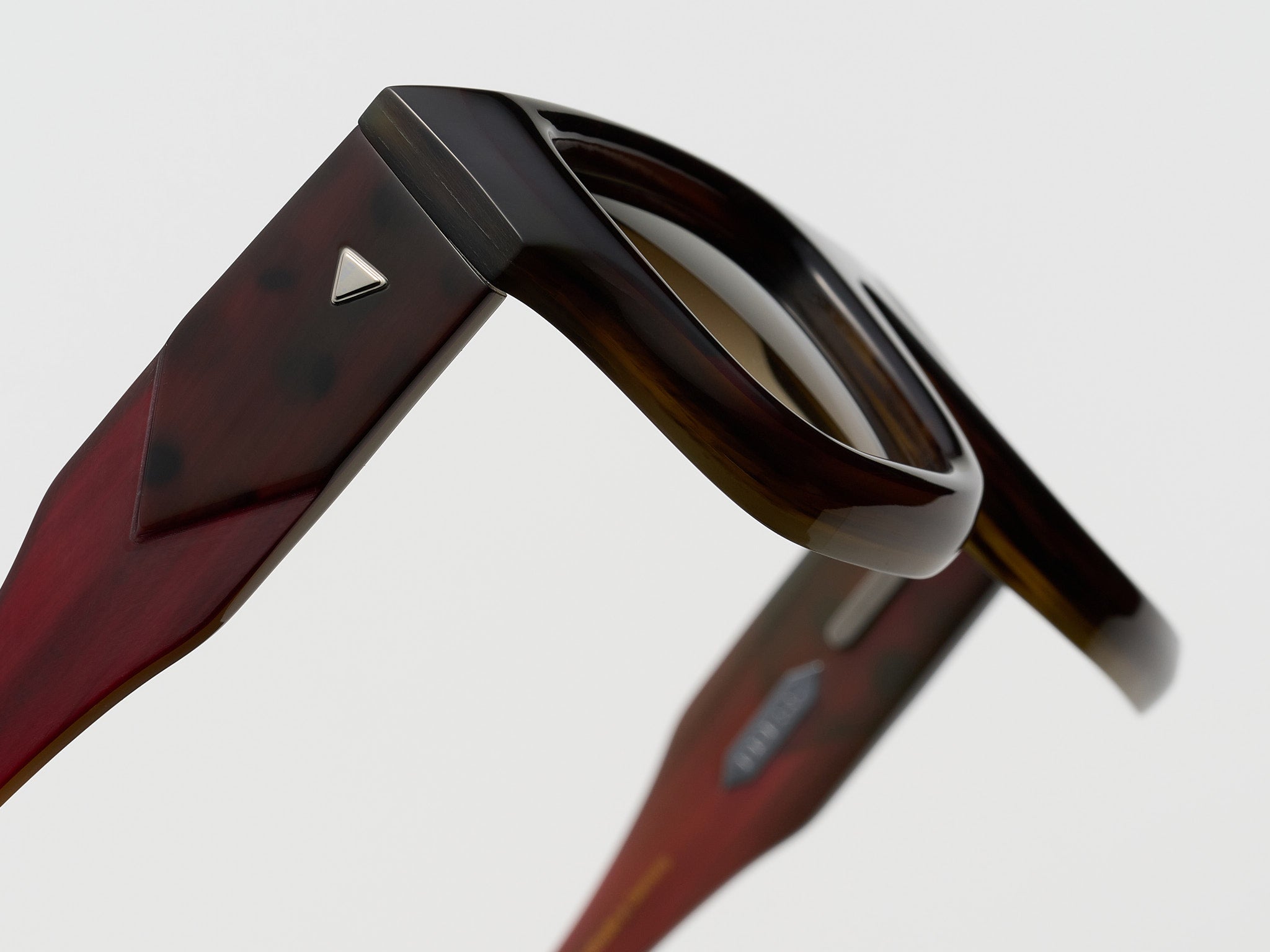 Untitled Horn Burgundy Tortoise - JP032 #color_burgundy-tortoise-jp032