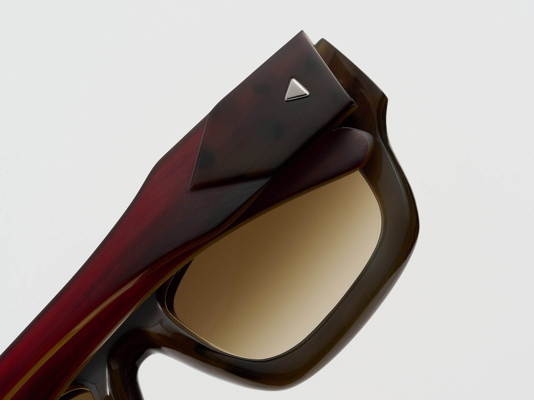 Untitled Horn Burgundy Tortoise - JP032 #color_burgundy-tortoise-jp032