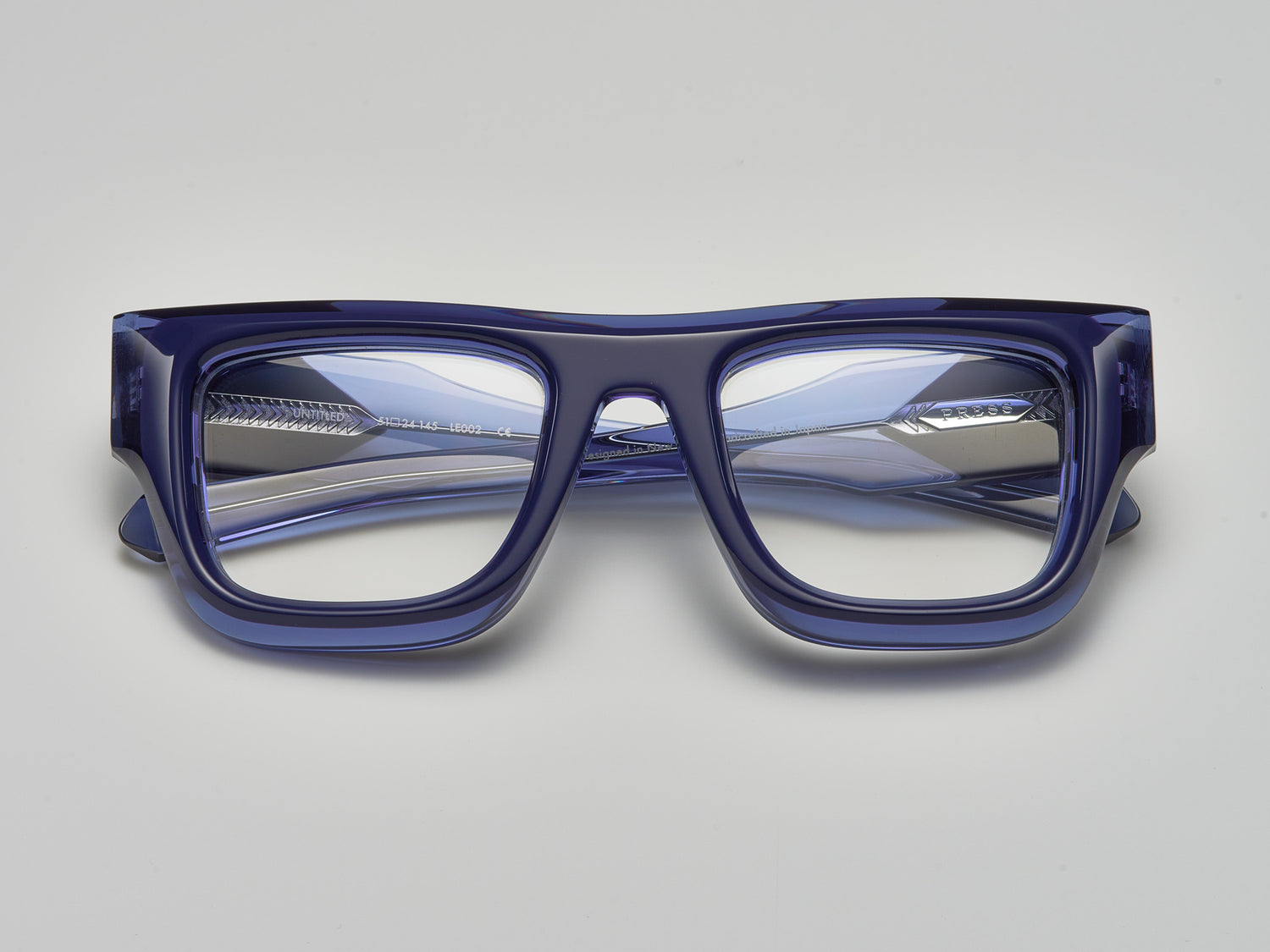 Untitled Optical Blue / Blue Crystal / Silver - LE002 