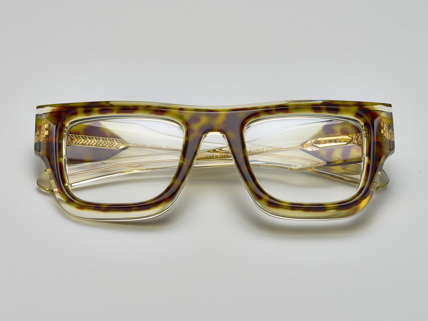 Untitled Optical Tokyo Tortoise / Vintage Crystal / Gold - LE003 #color_champagne-poetry-le003