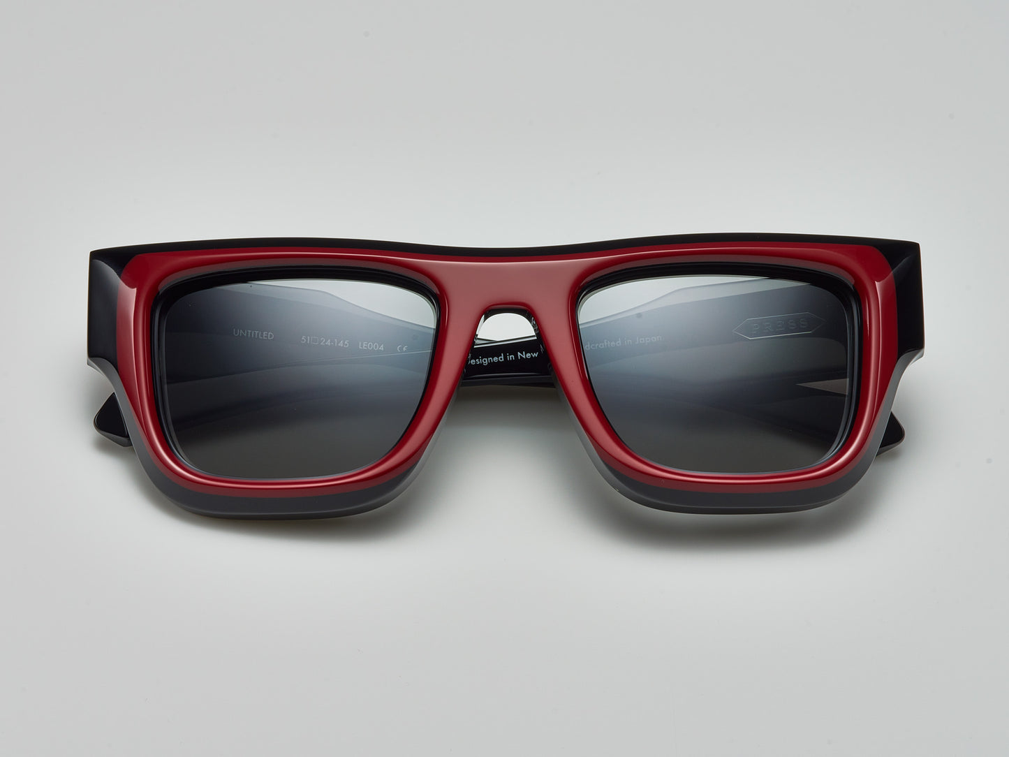 Untitled Red / Black / Silver - LE004 #color_red-rain-le004