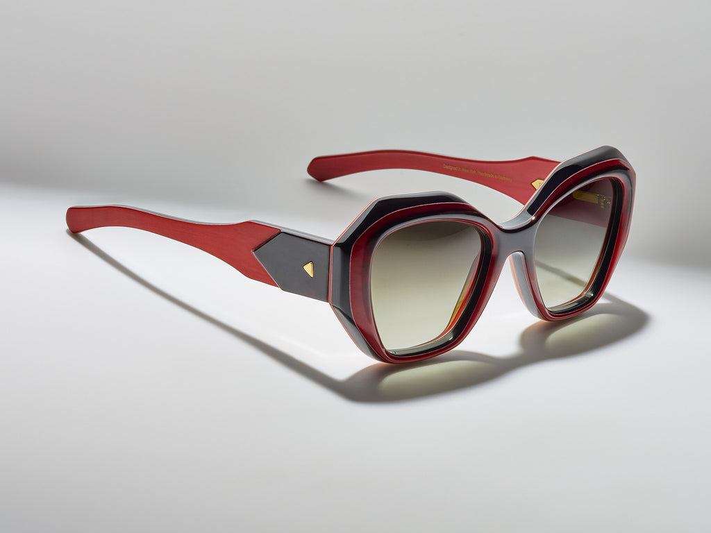 Vogue Horn Black Red Fade - JP022 #color_black-red-fade-jp022